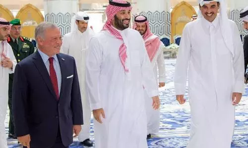 Leaders of Saudi, Qatar and Jordan hold talks on regional escalation