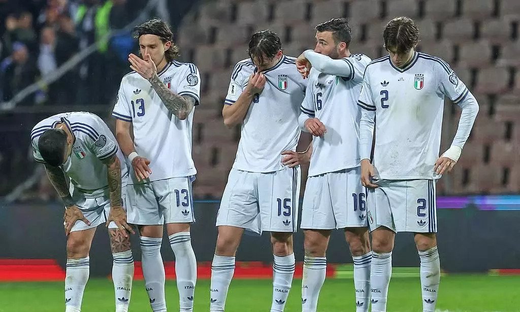 Italys nightmare deepens: Four-time champs out of World Cup again in Bosnia shootout shock Italys nightmare deepens: Four-time champs out of World Cup again in Bosnia shootout shock