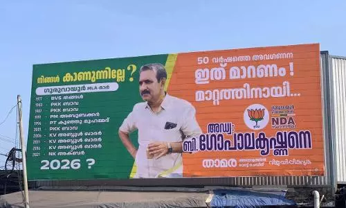 ‘Only Muslim MLAs’: Guruvayoor BJP candidate repeats claim despite HC order
