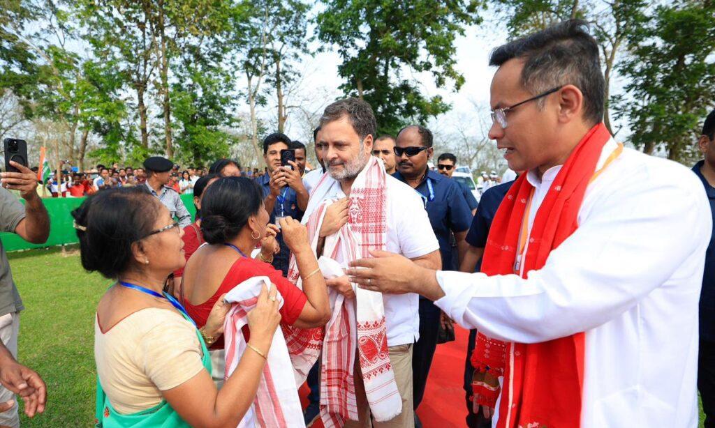 Rahul Gandhi labels Himanta Biswa Sarma 'India's most corrupt CM,' accuses trio of running 'land ATM'