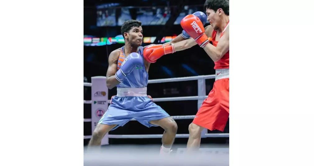Asian Boxing C’ships Vishvanath Suresh downs World No 1