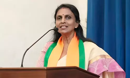 BJP candidate Sreelekha storms off stage after snub at party event