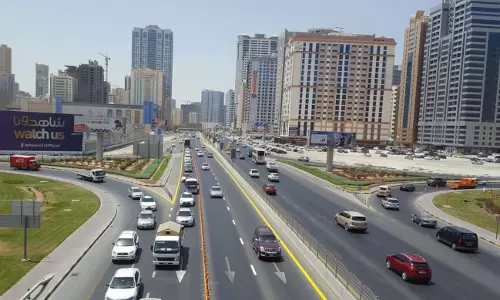 Missile strike hits Thuraya building in Sharjah, two injured Missile strike hits Thuraya building in Sharjah, two injured