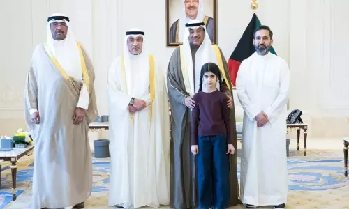 Kuwait Crown Prince meets families of martyrs Kuwait Crown Prince meets families of martyrs