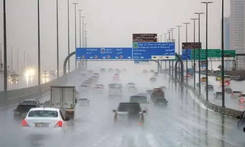 Rain, thunder forecast in Abu Dhabi and Dubai this weekend