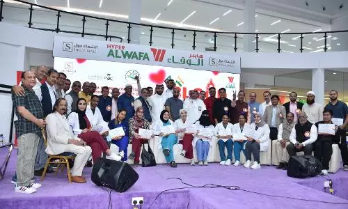 Indian Ambassador inaugurates blood donation drive in Riyadh