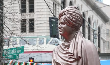Swami Vivekananda monument marks US city first in Seattle