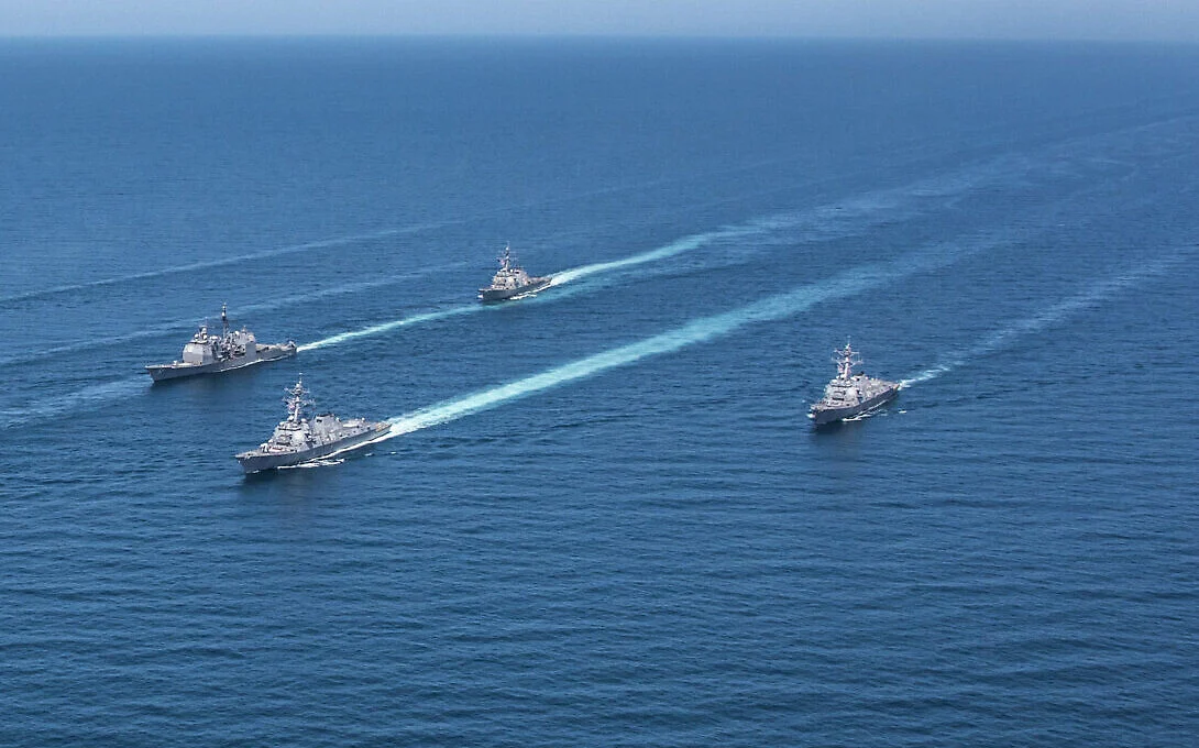 US warships enter Strait of Hormuz for mine-clearing operations