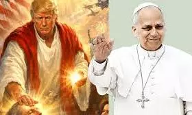 jesus trump image jesus trump image