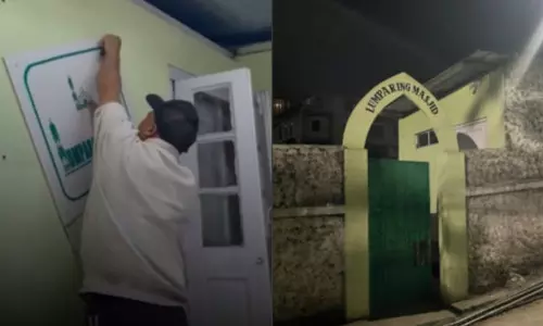 Students’ Union closes mosque in Shillong, alleges illegal construction