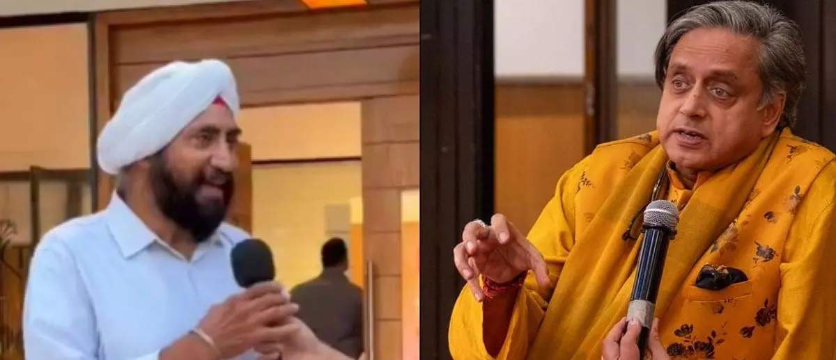 Shashi Tharoor praises Punjabi restaurant owner’s fluent Malayalam Shashi Tharoor praises Punjabi restaurant owner’s fluent Malayalam