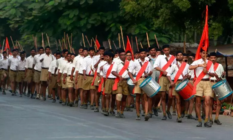 Government spends Rs 76.13 lakh on RSS centenary print ads, RTI reveals Government spends Rs 76.13 lakh on RSS centenary print ads, RTI reveals