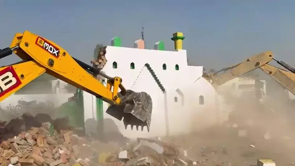 UP authorities demolish Imambara, Eidgah on ‘public land’ in Sambhal UP authorities demolish Imambara, Eidgah on ‘public land’ in Sambhal
