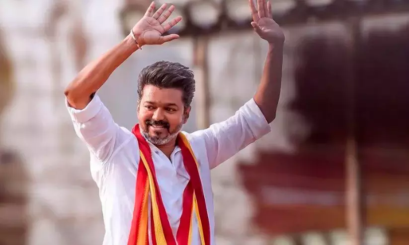 TVK issues poll manifesto: Vijay urges people to draw whistle ‘kolams’