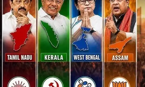 Exit polls project Congress comeback in Kerala, saffron surge in Bengal and Assam