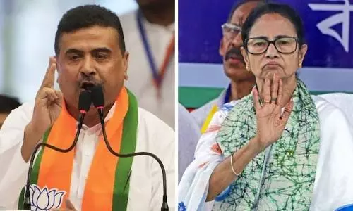 Bengal poll counting: NDA leading; TMC behind