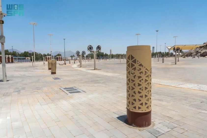 Saudi completes phase two of Mount Arafat shading, cooling project