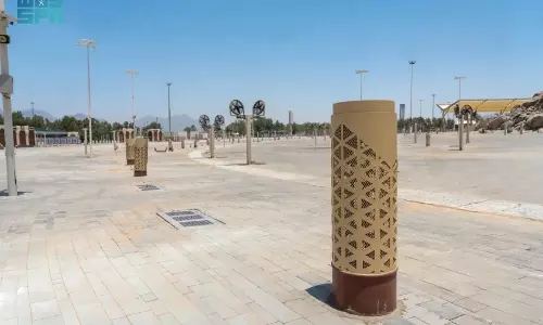 Saudi completes phase two of Mount Arafat shading, cooling project