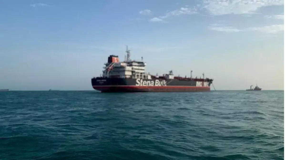 US strikes Iranian-flagged oil tanker in Gulf of Oman