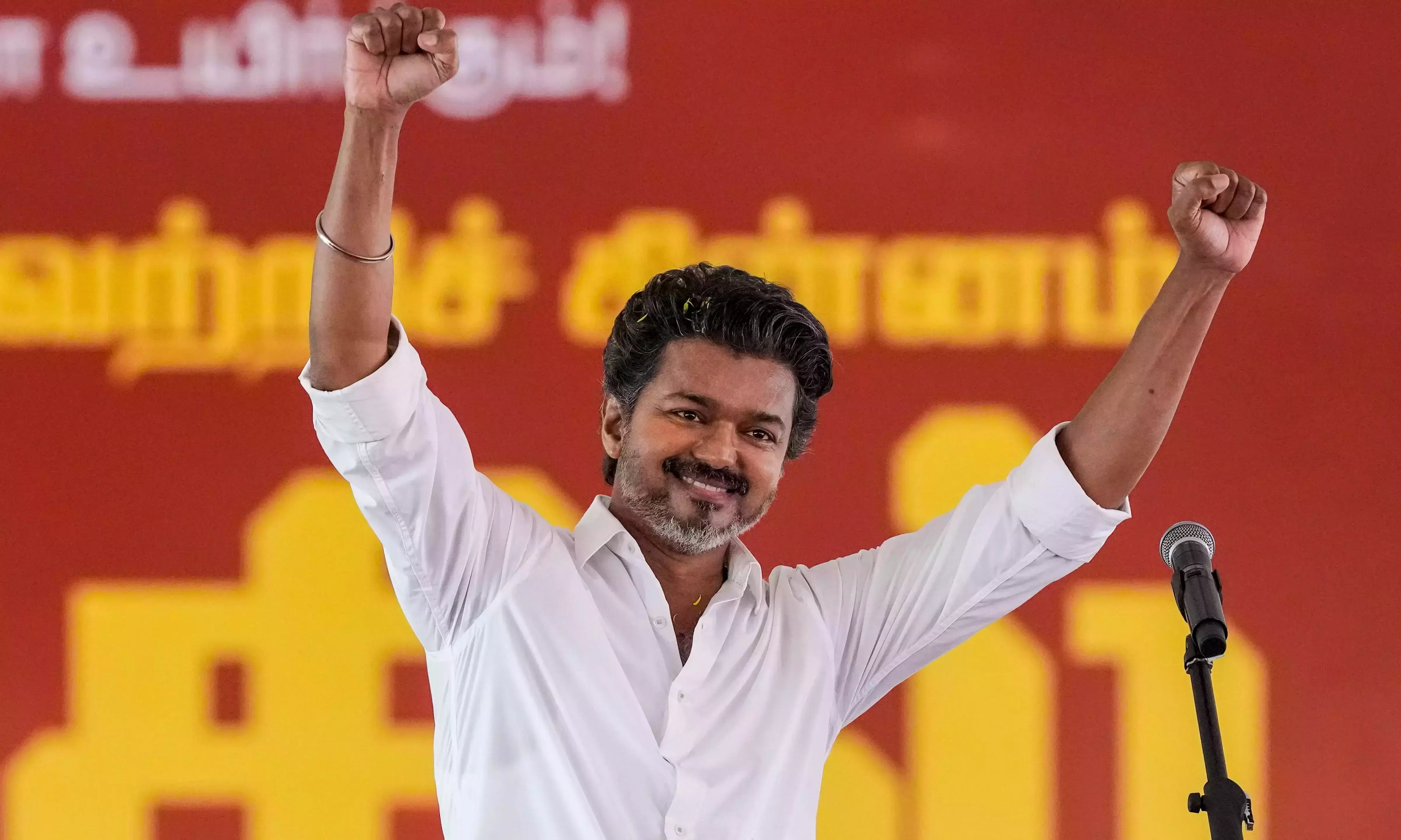 Tamizhakam to ‘Thalapathy’ rule; Vijay to take oath as CM on Sunday Tamizhakam to ‘Thalapathy’ rule; Vijay to take oath as CM on Sunday