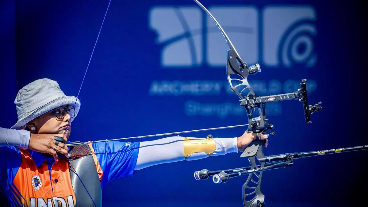 India beat China in dramatic shoot-off to win Archery World Cup gold India beat China in dramatic shoot-off to win Archery World Cup gold