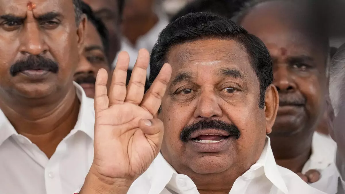 AIADMK divided over support to TVK, MLAs demand EPS step down AIADMK divided over support to TVK, MLAs demand EPS step down