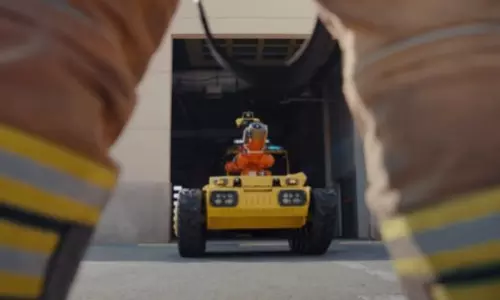 Sharjah Civil Defence deploys firefighting robots for industrial emergencies