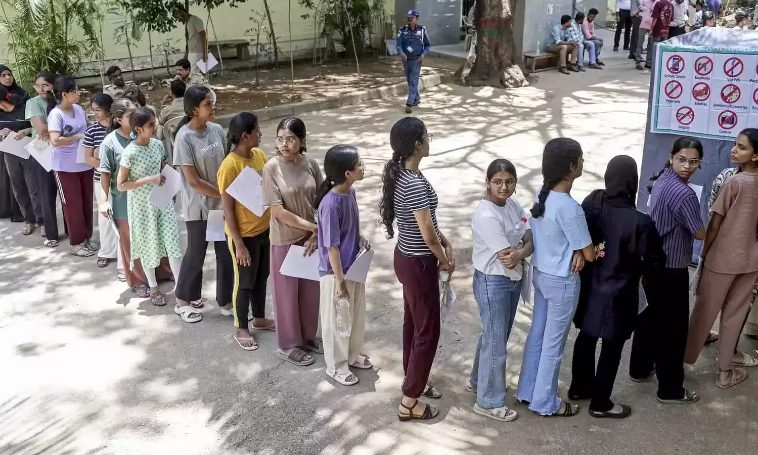 Officials meet at Pradhan’s house to finalise arrangements for NEET-UG re-exam Officials meet at Pradhan’s house to finalise arrangements for NEET-UG re-exam