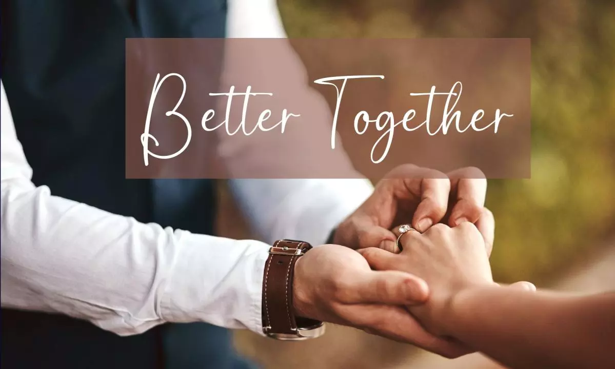 Better together isnt just a cliché Better together isnt just a cliché