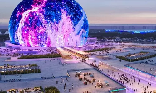 Abu Dhabi confirms Yas Island site for $1.7bn Sphere venue Abu Dhabi confirms Yas Island site for $1.7bn Sphere venue