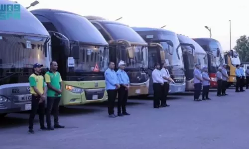 Saudi Arabia deploys 33,000 buses, 5,000 taxis for Hajj