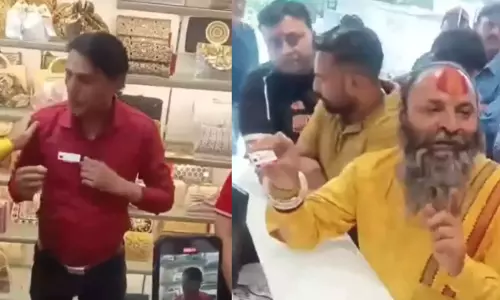 Bajrang Dal men storm Dehradun showroom, write ‘Jihadi’ on managers’ name tags