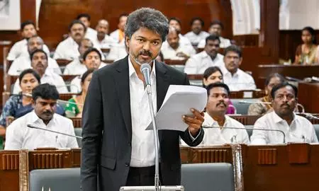 CM Vijay holds first sectoral review; school reopening top priority CM Vijay holds first sectoral review; school reopening top priority
