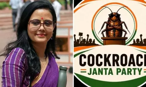 TMC leaders Mahua Moitra, Kirti Azad join ‘Cockroach Janata Party’ TMC leaders Mahua Moitra, Kirti Azad join ‘Cockroach Janata Party’