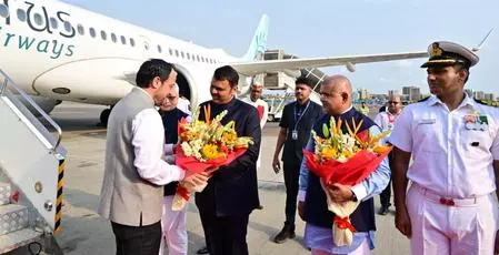 Cyprus President reaches Mumbai for four-day State Visit to India Cyprus President reaches Mumbai for four-day State Visit to India