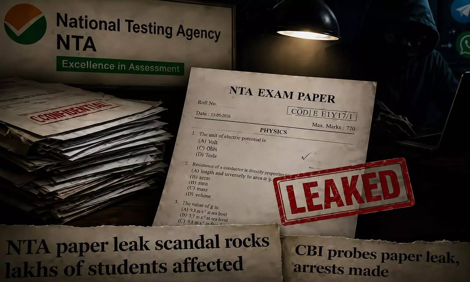 NEET: No full paper leak but a few questions, claims NTA NEET: No full paper leak but a few questions, claims NTA