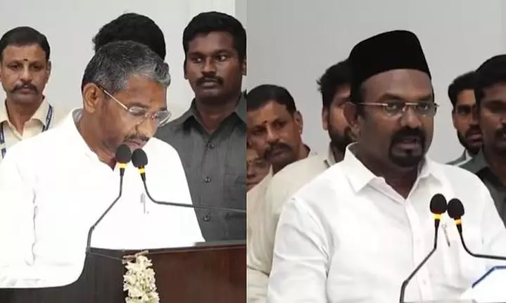 Tamil Nadu government expands as VCK and IUML join TVK-led coalition ministry Tamil Nadu government expands as VCK and IUML join TVK-led coalition ministry