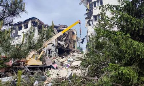 Russia says 18 killed in drone strike on student dorm Russia says 18 killed in drone strike on student dorm
