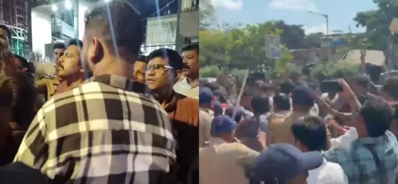 Clashes in Mumbai after shed built for animal sacrifice for Bakrid Clashes in Mumbai after shed built for animal sacrifice for Bakrid