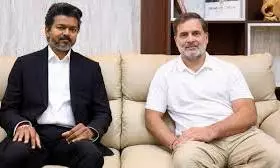 Tamil Nadu CM Vijay’s meeting with Sonia, Rahul Gandhi postponed, likely next week Tamil Nadu CM Vijay’s meeting with Sonia, Rahul Gandhi postponed, likely next week
