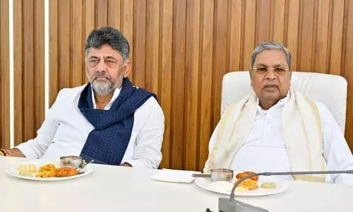 Siddaramaiah to resign as Karnataka CM after meet with Shivakumar Siddaramaiah to resign as Karnataka CM after meet with Shivakumar