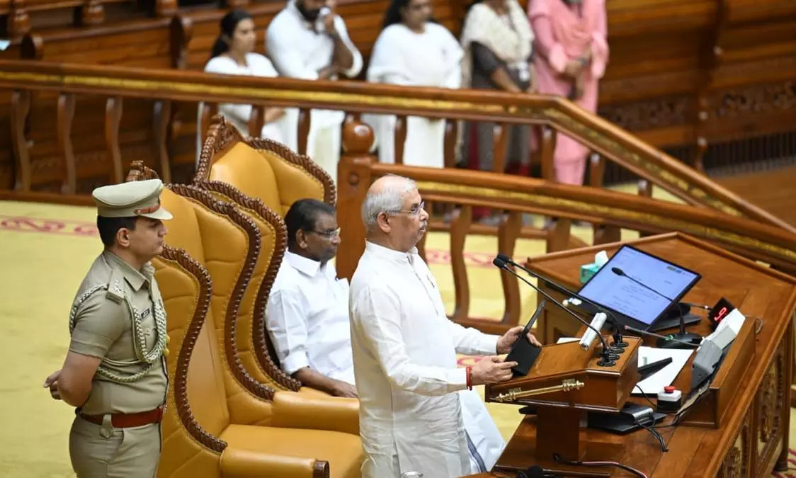 First policy address of 16th Kerala Assembly; Governor proposes White Paper on finances First policy address of 16th Kerala Assembly; Governor proposes White Paper on finances