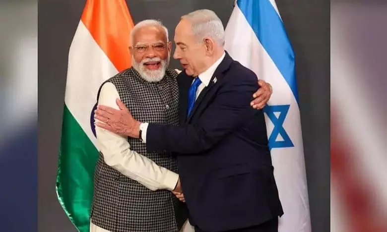 Congress attacks Modi over moral cowardice after Netanyahu claims India is Israels sole global ally Congress attacks Modi over moral cowardice after Netanyahu claims India is Israels sole global ally