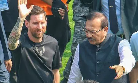 FIR filed against ex-minister Aroop Biswas over vandalism at Messi event in Kolkata FIR filed against ex-minister Aroop Biswas over vandalism at Messi event in Kolkata