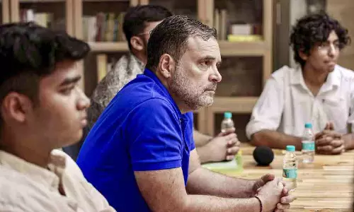 CBSE OSM row: Rahul Gandhi meets students who raised concerns