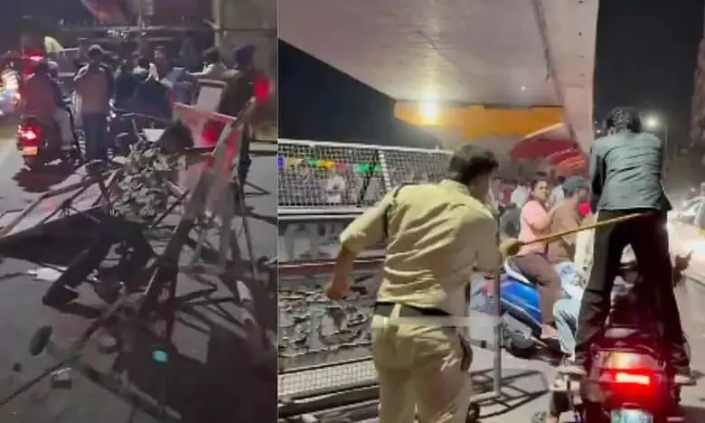 RCB fans lathicharged in Hyderabad after IPL title celebrations turn chaotic RCB fans lathicharged in Hyderabad after IPL title celebrations turn chaotic