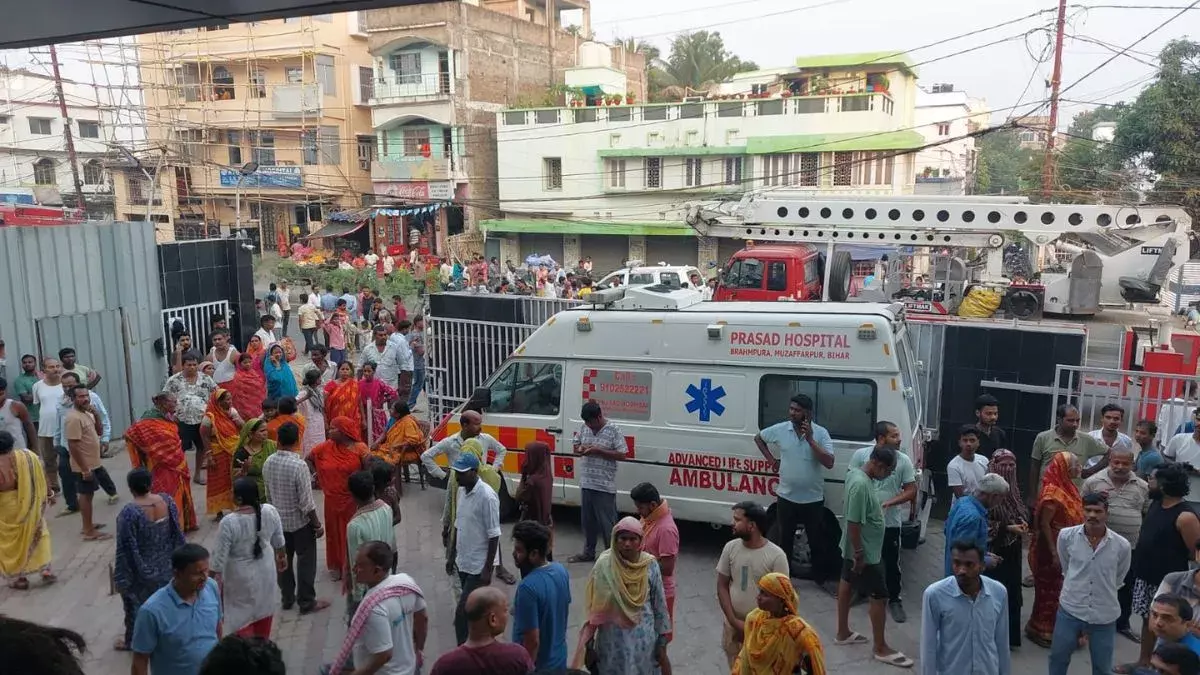 3 killed, over 20 rescued after massive fire at Bihar hospital ICU