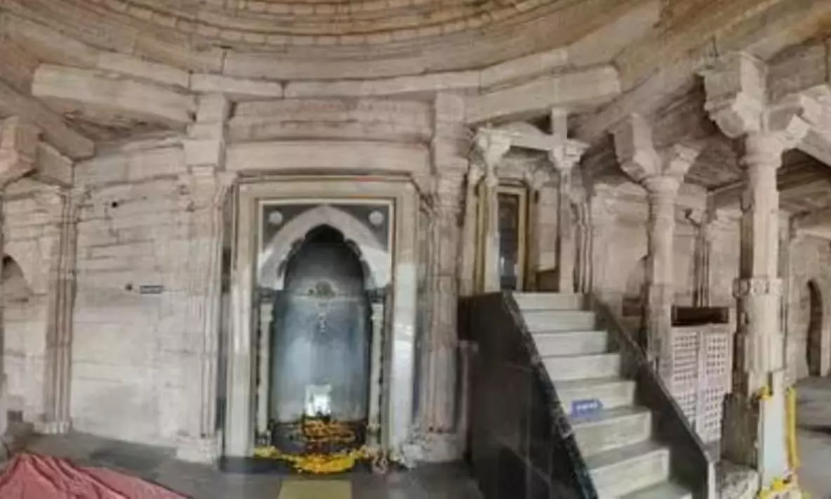 Vagdevi idol secretly installed inside Bhojshala sanctum, removed by ASI hours later Vagdevi idol secretly installed inside Bhojshala sanctum, removed by ASI hours later