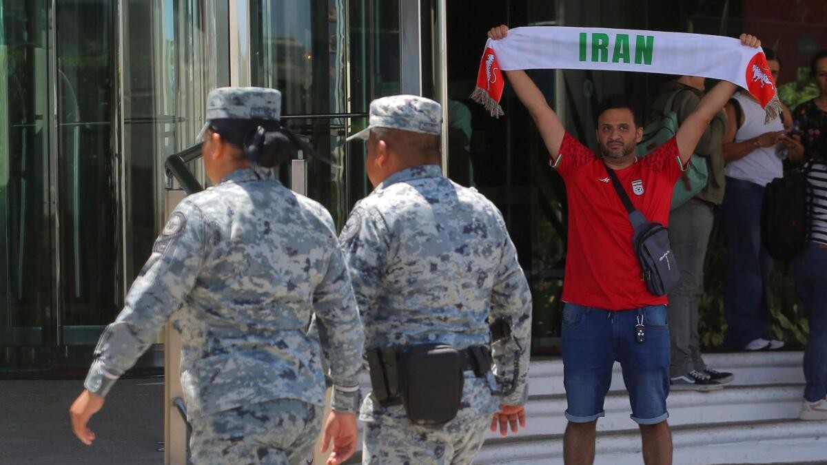 FIFA World Cup: Iran warns of match halt over unauthorised flags, slogans
