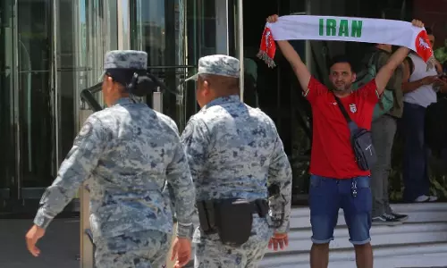 FIFA World Cup: Iran warns of match halt over unauthorised flags, slogans FIFA World Cup: Iran warns of match halt over unauthorised flags, slogans